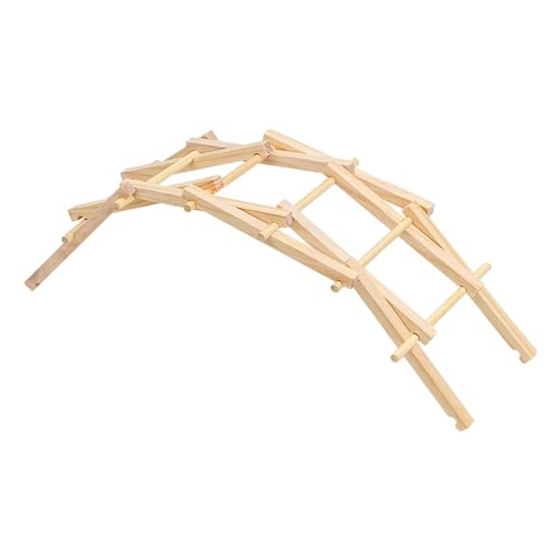 Sharplace Holzmodell, Brückenexperiment, Experimentierspielzeug, Entwicklung von intelligentem Kunsthandwerk, Physik-Wissenschafts-Kits, DIY-Material für Kinder von Sharplace