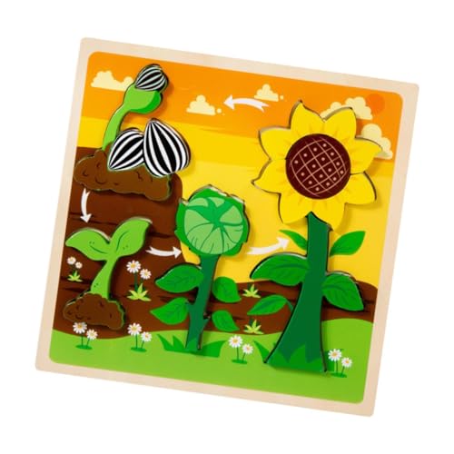 Sharplace Holzpuzzle, Früherziehungsspielzeug, für Jungen und Mädchen, tragbare Geschenke, Lernaktivität, Lernspielzeug, Puzzle, Sonnenblume Sharplace Holzpuzzle, Früherziehungsspielzeug, für Jungen und Mädchen, tragbare Geschenke, Lernaktivität, Lernspielzeug, Puzzle, Sonnenblume von Sharplace