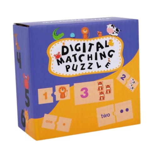 Sharplace Holzpuzzle für Kinder Zahlenerkennungsboard tragbare Vorschule Lernaktivität für Jungen Mädchen im Alter von 4 bis 6 Geschenk Sharplace Holzpuzzle für Kinder Zahlenerkennungsboard tragbare Vorschule Lernaktivität für Jungen Mädchen im Alter von 4 bis 6 Geschenk von Sharplace