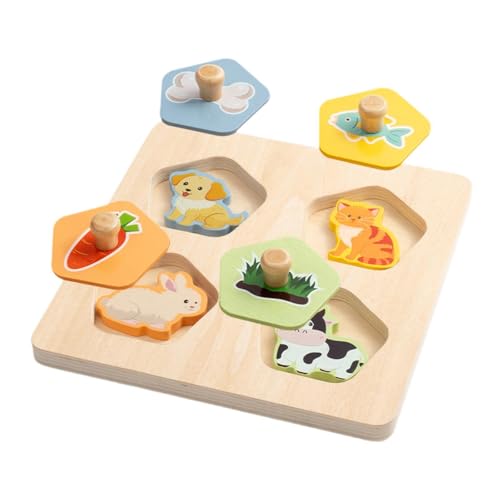 Sharplace Holzpuzzles für, Kleinkindpuzzle, Geburtstagsgeschenk, einzigartiges Match & Find-Puzzle für die Vorschule, pädagogisches Spielzeug für zu Sharplace Holzpuzzles für, Kleinkindpuzzle, Geburtstagsgeschenk, einzigartiges Match & Find-Puzzle für die Vorschule, pädagogisches Spielzeug für zu von Sharplace