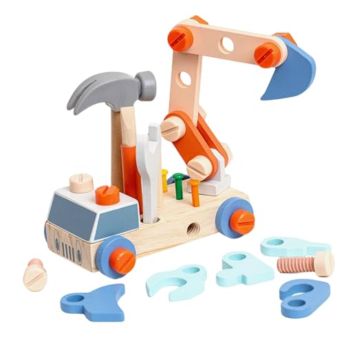 Sharplace Holzwerkzeuge, WerkzeugSet, Demontage und Montage von Muttern, Rollenspiel, Lernspielzeug für im Vorschulalter, Jungen Sharplace Holzwerkzeuge, WerkzeugSet, Demontage und Montage von Muttern, Rollenspiel, Lernspielzeug für im Vorschulalter, Jungen von Sharplace