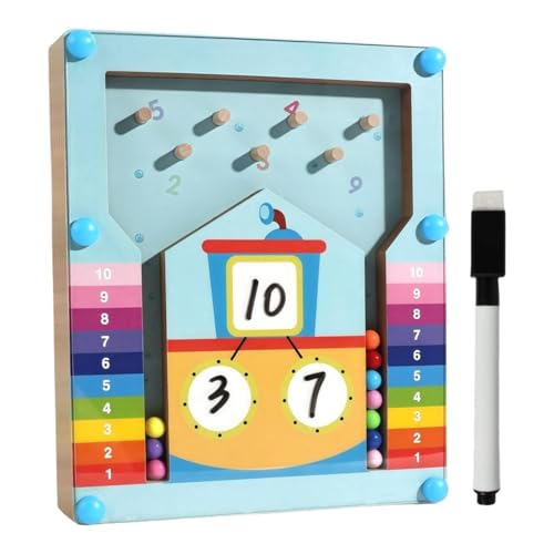 Sharplace Holzzählbrett mit Zahlen, Zahlenarithmetik, Lernspielzeug für Mathematik, Zahlenberechnung für Vorschulkinder im Kindergarten, Kleinkinder, Kinder Sharplace Holzzählbrett mit Zahlen, Zahlenarithmetik, Lernspielzeug für Mathematik, Zahlenberechnung für Vorschulkinder im Kindergarten, Kleinkinder, Kinder von Sharplace