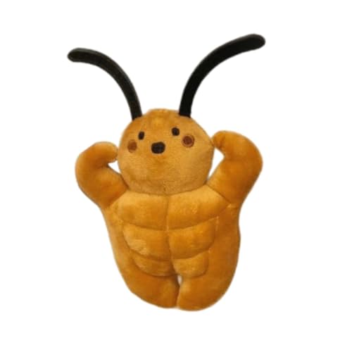 Sharplace Kakerlakenpuppe, entzückende Heimdekoration, Taschenanhänger, Stofftier, Kinderspielzeug für Büro, Auto, Freunde, Jungen und Mädchen von Sharplace