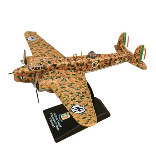 Sharplace Kampfflugzeug-Modellflugzeug im Maßstab 1:144, Spielzeug, Sammlergeschenk, mit Ständer, Flugzeugmodell für Schreibtisch, Wohnzimmer, Zuhause, von Sharplace