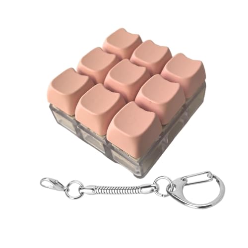 Sharplace Keyboard Fidget Keychain Mechanische Einzigartiges, leichtes, tragbares, kreatives Dekompressionsspielzeug im Taschenformat zum Geburtstag , 9 Schlüssel Sharplace Keyboard Fidget Keychain Mechanische Einzigartiges, leichtes, tragbares, kreatives Dekompressionsspielzeug im Taschenformat zum Geburtstag , 9 Schlüssel von Sharplace