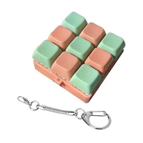 Sharplace Keyboard der Schlüsselkette 9 Mechanische Tragbares Leichtgewichtsgeschenk Neuheit kreatives Schlüsselringspielzeug, Grün Rosa Sharplace Keyboard der Schlüsselkette 9 Mechanische Tragbares Leichtgewichtsgeschenk Neuheit kreatives Schlüsselringspielzeug, Grün Rosa von Sharplace