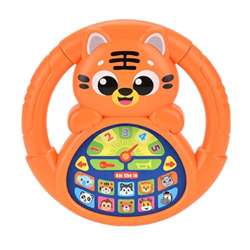 Sharplace Kinder Lenkradspielspielzeug Frühes Bildungsspiel tragbares lustiges niedliches simuliertes Fahrcontroller für Jungen Geschenkreisen Geburtstag, Orange Sharplace Kinder Lenkradspielspielzeug Frühes Bildungsspiel tragbares lustiges niedliches simuliertes Fahrcontroller für Jungen Geschenkreisen Geburtstag, Orange von Sharplace