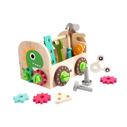 Sharplace Kinder-Werkzeugset, Konstruktionsspielzeug, lehrreich, mit Werkzeugkasten, Werkbank, Holzlernspielzeug für 2-, 3-, 4- und 5-Jährige, Geschenk zum Sharplace Kinder-Werkzeugset, Konstruktionsspielzeug, lehrreich, mit Werkzeugkasten, Werkbank, Holzlernspielzeug für 2-, 3-, 4- und 5-Jährige, Geschenk zum von Sharplace