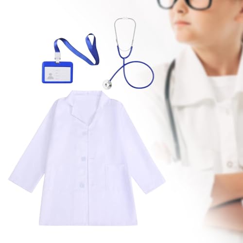 Sharplace Kinderarzt Kostüm Kinder Krankenschwester Outfits Dress -up Fantasie und tun vor, DASS Pädagogik für Kinder Bühnen Kostümpartys Spielen, 110cm Sharplace Kinderarzt Kostüm Kinder Krankenschwester Outfits Dress -up Fantasie und tun vor, DASS Pädagogik für Kinder Bühnen Kostümpartys Spielen, 110cm von Sharplace