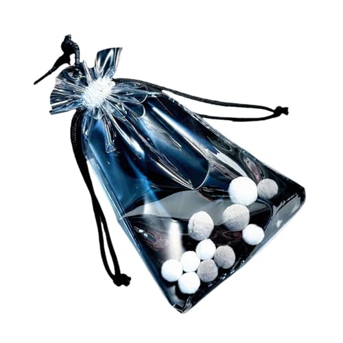 Sharplace Kleine Puppenaufbewahrungstasche, Aufbewahrungstasche für Minifiguren, tragbare PVC-Puppentasche, hängende Tragetasche für Plüsch, Schwarz XL Sharplace Kleine Puppenaufbewahrungstasche, Aufbewahrungstasche für Minifiguren, tragbare PVC-Puppentasche, hängende Tragetasche für Plüsch, Schwarz XL von Sharplace