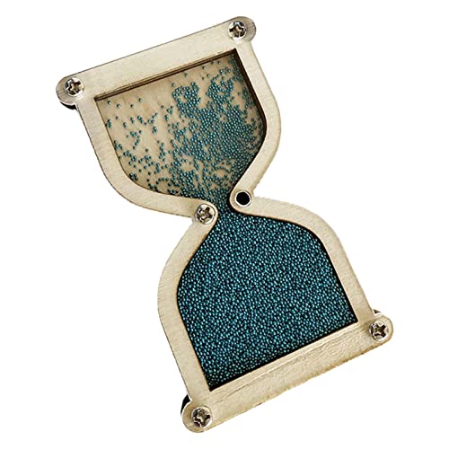 Sharplace Hölzerne Sanduhr Spielzeug, Sensory Early Childhood Educational Toy, Aufklärung DIY Zubehör Baby Busy Board für Jungen und Mädchen, Blau Grün Sharplace Hölzerne Sanduhr Spielzeug, Sensory Early Childhood Educational Toy, Aufklärung DIY Zubehör Baby Busy Board für Jungen und Mädchen, Blau Grün von Sharplace