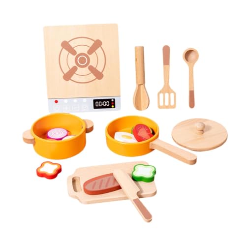 Sharplace Küchen-Spielset, Spielzeug, Spielküche aus, Besteck, lehrreiche Töpfe und Pfannen, reichhaltiges Spielzubehör für Partygeschenke im Innenbereich Sharplace Küchen-Spielset, Spielzeug, Spielküche aus, Besteck, lehrreiche Töpfe und Pfannen, reichhaltiges Spielzubehör für Partygeschenke im Innenbereich von Sharplace