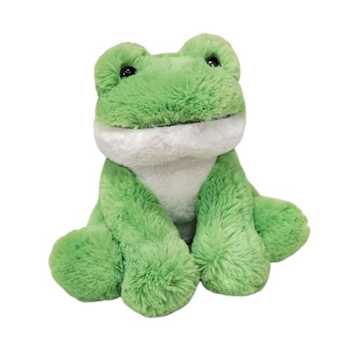 Sharplace Kuscheltier, bequemes Geschenk, Ornament, Heimdekoration, Geburtstag, schönes Plüschtier, weiche Puppe für Teenager, Jungen, Mädchen, Babysofa, Ostern, Frosch von Sharplace