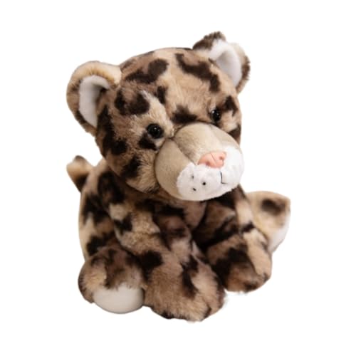 Sharplace Kuscheltier, bequemes Geschenk, Ornament, Heimdekoration, Geburtstag, schönes Plüschtier, weiche Puppe für Teenager, Jungen, Mädchen, Babysofa, Ostern, Leopard von Sharplace