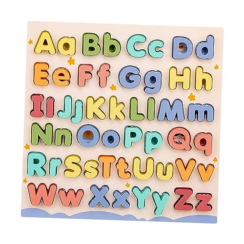 Sharplace Lern-ABC-Puzzle aus Holz, Vorschulspiel, Lehr-Requisite, Groß- und Kleinbuchstaben, Alphabet Lernen für Jungen, Mädchen, Kinder im Vorschulalter Sharplace Lern-ABC-Puzzle aus Holz, Vorschulspiel, Lehr-Requisite, Groß- und Kleinbuchstaben, Alphabet Lernen für Jungen, Mädchen, Kinder im Vorschulalter von Sharplace