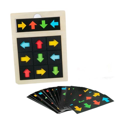 Sharplace Lernspielzeug, Richtungspfeile, logisches Denken, Geburtstagsgeschenk, Farberkennung, frühes Lernspielzeug für Kinder, Jungen und Mädchen Sharplace Lernspielzeug, Richtungspfeile, logisches Denken, Geburtstagsgeschenk, Farberkennung, frühes Lernspielzeug für Kinder, Jungen und Mädchen von Sharplace
