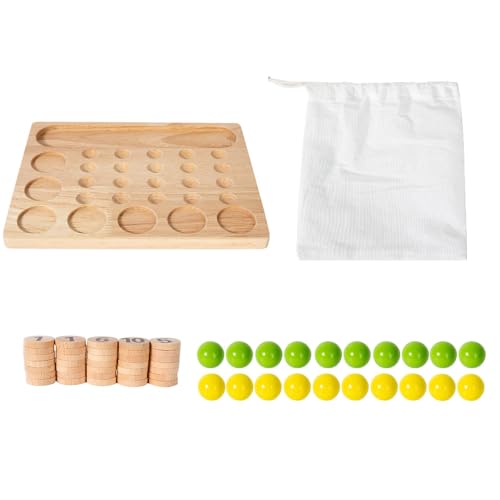 Sharplace Lernspielzeug für im Alter von 3 bis 5 Jahren, mathematische Manipulatoren, Früherziehung für Jungen und Mädchen, Zubehör für Zahlenzählblöcke Sharplace Lernspielzeug für im Alter von 3 bis 5 Jahren, mathematische Manipulatoren, Früherziehung für Jungen und Mädchen, Zubehör für Zahlenzählblöcke von Sharplace