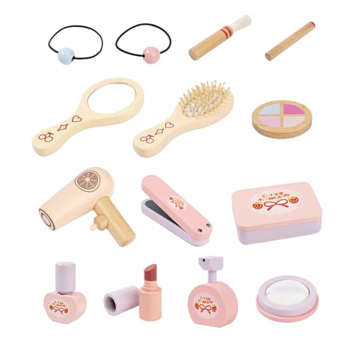 Sharplace Make-up-Set zum Rollenspiel, Kosmetikspielzeug, Lippenstift, Rollenspiel-Lernspielzeug, Make-up-Set aus als Geschenk für Sharplace Make-up-Set zum Rollenspiel, Kosmetikspielzeug, Lippenstift, Rollenspiel-Lernspielzeug, Make-up-Set aus als Geschenk für von Sharplace