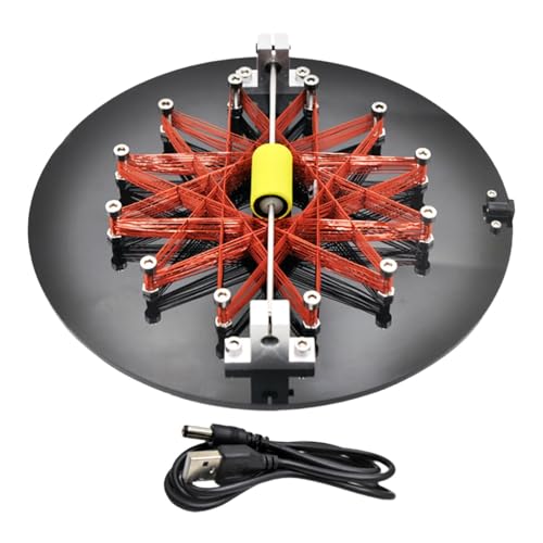 Sharplace Marco Rodin Sternspulenmotor Elektromagnetischer Motor Wissenschaft Bürstenloses Experimentierausrüstung Wissenschaftsset von Sharplace