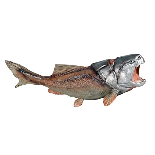 Sharplace Marine Life Tierspielzeug Dunkleosteus Fischspielzeug Realistische Tierfiguren, Brown Sharplace Marine Life Tierspielzeug Dunkleosteus Fischspielzeug Realistische Tierfiguren, Brown von Sharplace