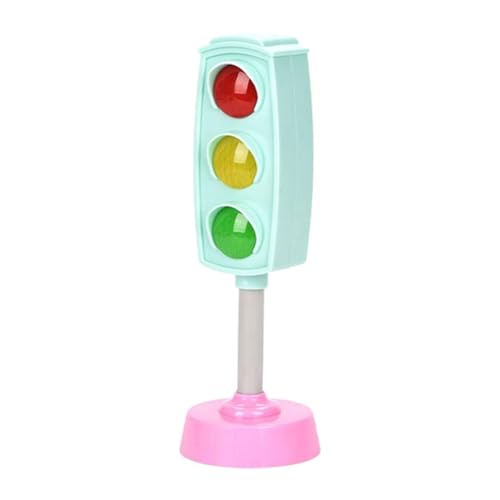 Sharplace Mini-Ampel, vorgetäuschtes Spielzeug, Schilder, Spiellampe, Lernspielzeug, Ampel, Kindermodell, Kreuzungs-Ampel, Grün von Sharplace