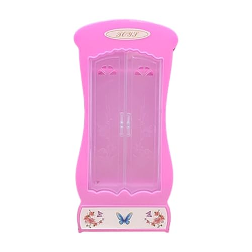 Sharplace Mini -Garderobe Miniaturhaus Möbel Dekorative Ornament Dekorpuppenhalter Dollhouse Schrank für Spielen Kinder Kinder, Rosa Sharplace Mini -Garderobe Miniaturhaus Möbel Dekorative Ornament Dekorpuppenhalter Dollhouse Schrank für Spielen Kinder Kinder, Rosa von Sharplace