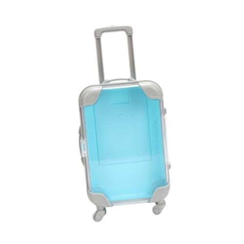 Sharplace Mini-Koffer, Puppenhaus-Zubehör, leer, Ablage für falsche Wimpern, Gepäckaufbewahrungsbox, Miniatur-Puppenkoffer für Spielset, Blau Sharplace Mini-Koffer, Puppenhaus-Zubehör, leer, Ablage für falsche Wimpern, Gepäckaufbewahrungsbox, Miniatur-Puppenkoffer für Spielset, Blau von Sharplace
