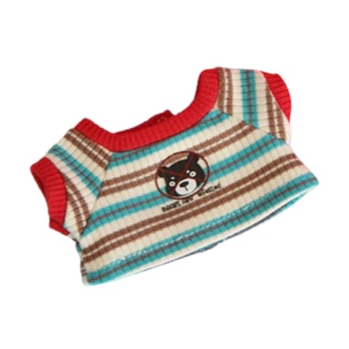 Sharplace Mini-Puppenkleidung, süße Puppenkleidung, leicht zu reinigen, Dekoration, Festivalgeschenk, Cartoon, bequemes Kostümzubehör, Puppen-Outfits, Stripes T Shirt Sharplace Mini-Puppenkleidung, süße Puppenkleidung, leicht zu reinigen, Dekoration, Festivalgeschenk, Cartoon, bequemes Kostümzubehör, Puppen-Outfits, Stripes T Shirt von Sharplace