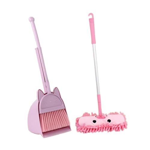 Sharplace Mini- und Kehrschaufel-Mopp-Set für, Kleiner Haushaltshelfer, Reinigungswerkzeuge für im Alter von 3–6 Jahren, Lila Sharplace Mini- und Kehrschaufel-Mopp-Set für, Kleiner Haushaltshelfer, Reinigungswerkzeuge für im Alter von 3–6 Jahren, Lila von Sharplace