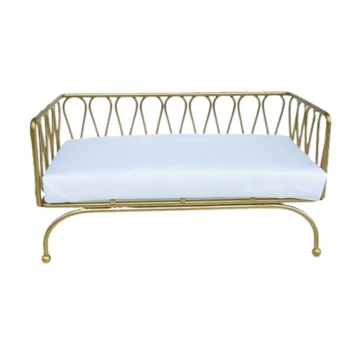 Sharplace MiniaturSofa, PuppenhausCouch, klassisch, Maßstab 1:12, FotografieRequisiten, Zubehör, DIYSzene, Wohnzimmer, Stuhl, Lounge, Gold Sharplace MiniaturSofa, PuppenhausCouch, klassisch, Maßstab 1:12, FotografieRequisiten, Zubehör, DIYSzene, Wohnzimmer, Stuhl, Lounge, Gold von Sharplace