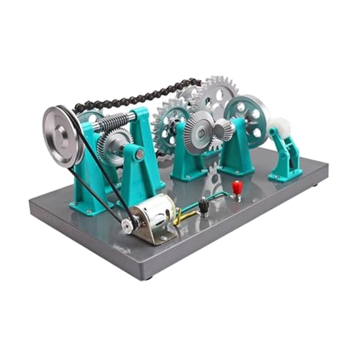 Sharplace Modell eines mechanischen Getriebes, Robustes, kreatives Lehrmittel für die Wissenschaft, Physikinstrument für Studium im Klassenzimmer von Sharplace