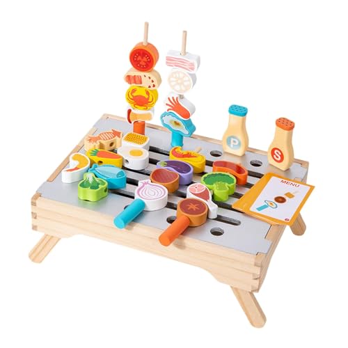 Sharplace Modellspielzeug, Rollenspiel, Barbecue-Grill, Familienspiel, Spielset, Grillspielzeug zur Förderung von Aufbewahrungsgewohnheiten, Partyübungen, Sharplace Modellspielzeug, Rollenspiel, Barbecue-Grill, Familienspiel, Spielset, Grillspielzeug zur Förderung von Aufbewahrungsgewohnheiten, Partyübungen, von Sharplace