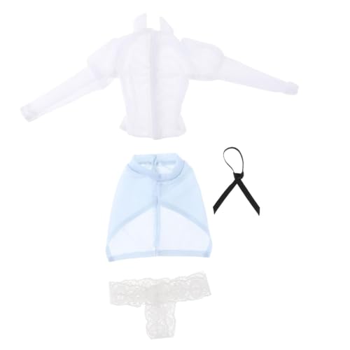 Sharplace Modische Puppenbekleidung für 1:6 Maßstab - Neue Outfits für Sammler, Blau von Sharplace