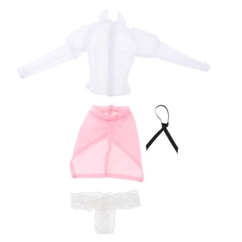 Sharplace Modische Puppenbekleidung für 1:6 Maßstab - Neue Outfits für Sammler, Rosa von Sharplace