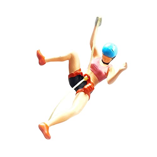 Sharplace Montage Miniaturszene Menschen Actionfigur 1/87 Bemalte Figuren für Heimwerkerprojekte Heimwerkerszene, Mädchen von Sharplace