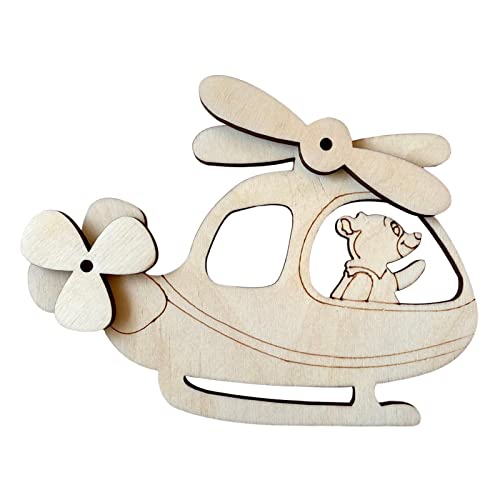 Sharplace Montessori Busy Board DIY Material Holzhandwerk Spielzeug Activity für Vorschulkinder, Hubschrauber Sharplace Montessori Busy Board DIY Material Holzhandwerk Spielzeug Activity für Vorschulkinder, Hubschrauber von Sharplace