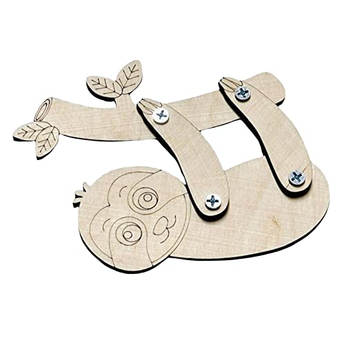Sharplace Montessori Busy Board DIY Material Tragbare Lernaktivitäten Activity Board für Kinder, Affenschaukeln Sharplace Montessori Busy Board DIY Material Tragbare Lernaktivitäten Activity Board für Kinder, Affenschaukeln von Sharplace