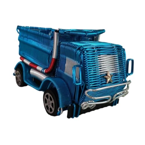 Sharplace Muldenwagenmodell, Aluminium Wire Engineering Car, Simulation handgefertigtes Handwerk Kleiner Bauspielzeug für Kinder von Sharplace