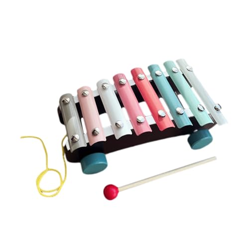 Sharplace Montessori Spielzeug ab 1 Jahr, Montessori Orgelwagen, Baby Motorikspielzeug Objektpermanenz Sortierspiel Objekt Beständigkeit Box für Kinder als Weihnacht Geburtztag Geschenk von Sharplace