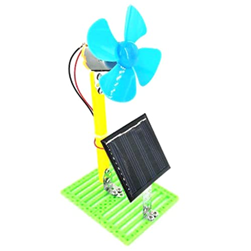 Sharplace Neuartige Solarbetriebene Elektrische Ventilatoren DIY Physik Motor Circuit Device Kit Wissenschaftsspielzeug Pädagogisches Physikalisches Experiment von Sharplace