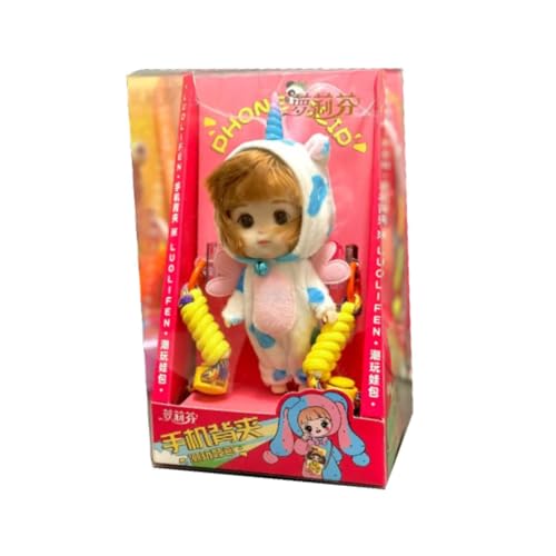 Sharplace Niedlicher Puppen-Schlafsack, Puppen-Mobile-Clip-Zubehör, Ornament, Trendiger Kinder-Rucksack, Mädchen-Geburtstagsgeschenk für Schlafzimmer, Rosa Einhorn Sharplace Niedlicher Puppen-Schlafsack, Puppen-Mobile-Clip-Zubehör, Ornament, Trendiger Kinder-Rucksack, Mädchen-Geburtstagsgeschenk für Schlafzimmer, Rosa Einhorn von Sharplace