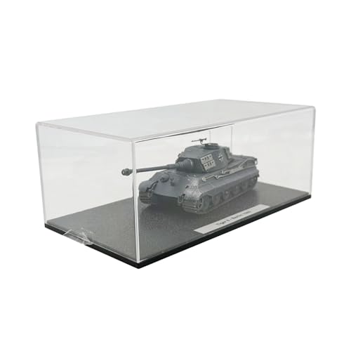 Sharplace Panzermodell im Maßstab 1:72, Tischdekoration, hochdetailliert, Sammlungsfahrzeug aus Druckgusslegierung mit staubdichter Box für Schrank, von Sharplace