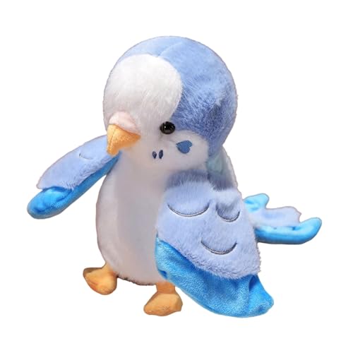 Sharplace Papagei-Handpuppe, Plüschtier für Jungen und Mädchen, süß, weich, 20 cm, Plüschpuppe, Stofftier zum Geschichtenerzählen im, Blau Sharplace Papagei-Handpuppe, Plüschtier für Jungen und Mädchen, süß, weich, 20 cm, Plüschpuppe, Stofftier zum Geschichtenerzählen im, Blau von Sharplace