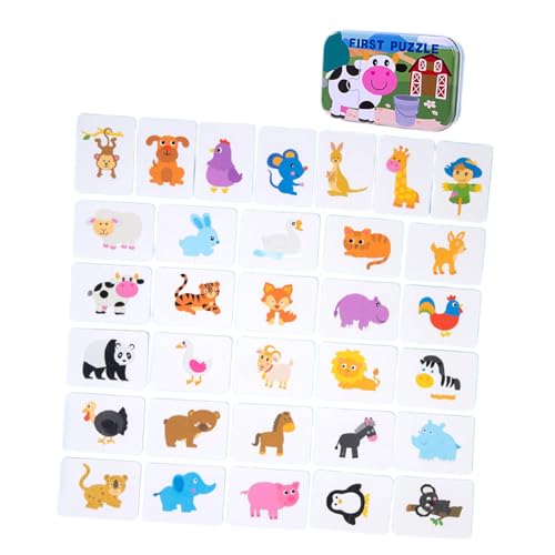 Sharplace Passende Puzzle-Spiel Puzzles Cartoon Kognitive Entwicklung Mehrzweck Frühes Lernen Kleinkinder Puzzles Passende Karten, Bauernhoftier Puzzle Sharplace Passende Puzzle-Spiel Puzzles Cartoon Kognitive Entwicklung Mehrzweck Frühes Lernen Kleinkinder Puzzles Passende Karten, Bauernhoftier Puzzle von Sharplace