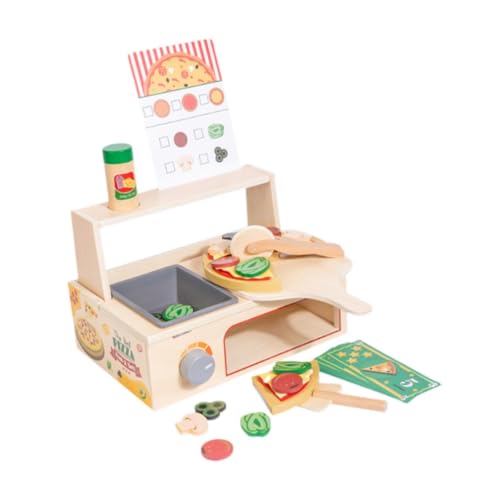 Sharplace Pizza-Spielzeugküche aus, tragbar, für ab 3 Jahren, Geburtstagsgeschenk, Spiellebensmittelset, Rollenspiel für Festliche Feiertage Sharplace Pizza-Spielzeugküche aus, tragbar, für ab 3 Jahren, Geburtstagsgeschenk, Spiellebensmittelset, Rollenspiel für Festliche Feiertage von Sharplace