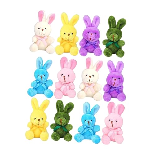 Sharplace Plüsch Bunny Toys Basket Stuffers 8cm ausgestopfte Tiere Kaninchen Masse für Erwachsene Jungen Mädchen Klassenzimmer Belohnungen Babyparty, 12 StÜcke Sharplace Plüsch Bunny Toys Basket Stuffers 8cm ausgestopfte Tiere Kaninchen Masse für Erwachsene Jungen Mädchen Klassenzimmer Belohnungen Babyparty, 12 StÜcke von Sharplace