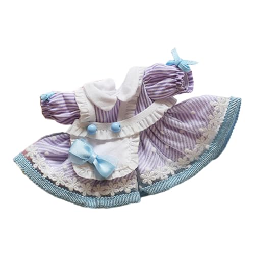 Sharplace Plüschpuppe Prinzessin Kleid Kleid für 4,72 -Zoll Puppen -Imagination Foto Requisiten Modellzubehör Kostüme Machen Ihre eigenen Puppen , Violett Sharplace Plüschpuppe Prinzessin Kleid Kleid für 4,72 -Zoll Puppen -Imagination Foto Requisiten Modellzubehör Kostüme Machen Ihre eigenen Puppen , Violett von Sharplace