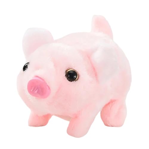Sharplace Plüschtier Schwein, elektronisches Spielzeug, Schweinchen, lebensechtes interaktives Ferkel-Haustierspielzeug mit Geräuschen und Bewegungen für, ROSA Sharplace Plüschtier Schwein, elektronisches Spielzeug, Schweinchen, lebensechtes interaktives Ferkel-Haustierspielzeug mit Geräuschen und Bewegungen für, ROSA von Sharplace