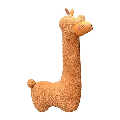 Sharplace Plüschtiere Kuscheltiere Puppen Kissen Schlafkissen aus Weichem PP Plüsch für Kinder Jugendliche Erwachsene für Geburtstag Wohndekoration, Brown von Sharplace