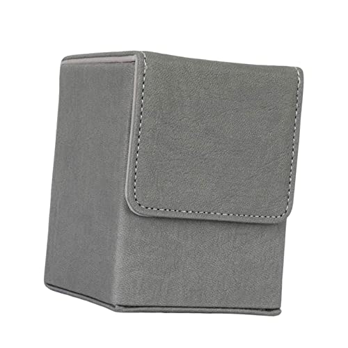 Sharplace Premium Kartenbox für über 100 Spielkarten - Stilvolle Aufbewahrungslösung, Grau von Sharplace